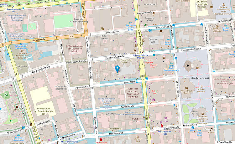 Carl Duisberg Centrum Berlin © Große Karte in OpenStreetMap ansehen
