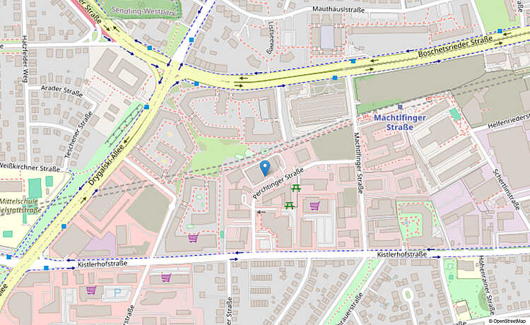 Carl Duisberg Centrum München © OpenStreetMap